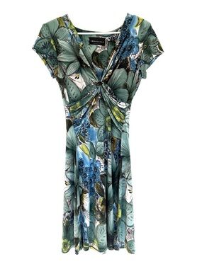 Conncted Apparel Floral Midi Dress